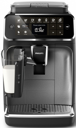 Кофемашина Philips EP4346/70 1500Вт черный/серебристый фото 3