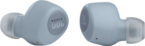 Гарнитура вкладыши JBL Wave 100TWS синий беспроводные bluetooth в ушной раковине (JBLW100TWSBLU) фото 3