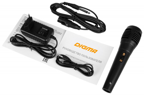 Минисистема Digma MS-14 черный 600Вт FM USB BT micro SD фото 8