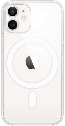 Чехол (клип-кейс) Apple для Apple iPhone 12 mini Clear Case with MagSafe прозрачный (MHLL3ZE/A) фото 4