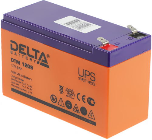Батарея для ИБП Delta DTM 1209 12В 9Ач фото 3