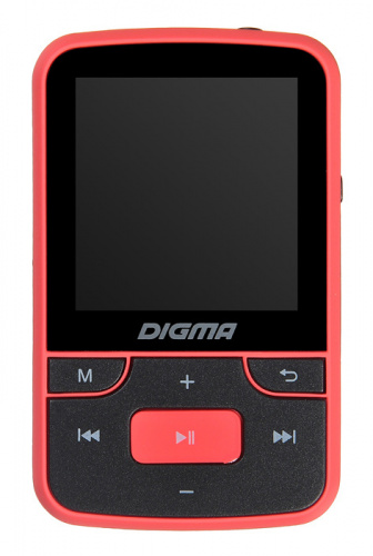 Плеер Hi-Fi Flash Digma T4 8Gb черный/красный/1.5"/FM/microSDHC/clip фото 9