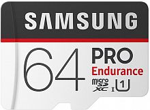 Флеш карта microSDXC 64Gb Class10 Samsung MB-MJ64GA/RU PRO Endurance + adapter