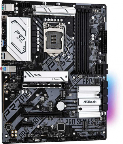 Материнская плата Asrock B560 PRO4 Soc-1200 Intel B560 4xDDR4 ATX AC`97 8ch(7.1) GbLAN+HDMI+DP фото 4