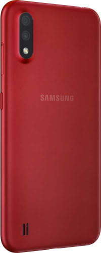 Смартфон Samsung SM-M015F Galaxy M01 32Gb 3Gb красный моноблок 3G 4G 2Sim 5.7" 720x1520 Android 10 13Mpix 802.11 b/g/n GPS GSM900/1800 GSM1900 TouchSc MP3 FM microSD max512Gb фото 4