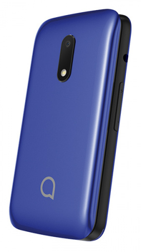 Мобильный телефон Alcatel 3025X 128Mb синий раскладной 3G 1Sim 2.8" 240x320 2Mpix GSM900/1800 GSM1900 MP3 FM microSD max32Gb фото 4