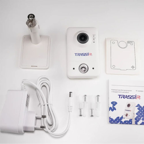 Видеокамера IP Trassir TR-D7111IR1W 2.8-2.8мм цветная корп.:белый фото 4