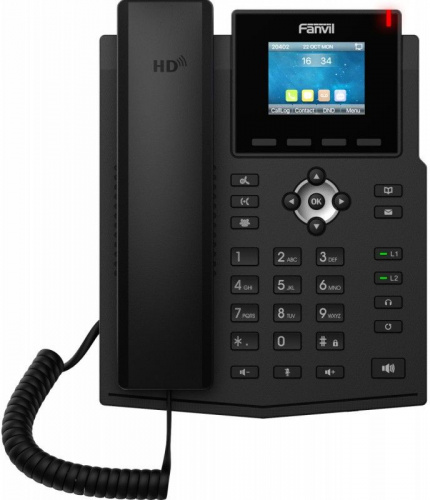 Телефон IP Fanvil X3S Pro черный фото 2