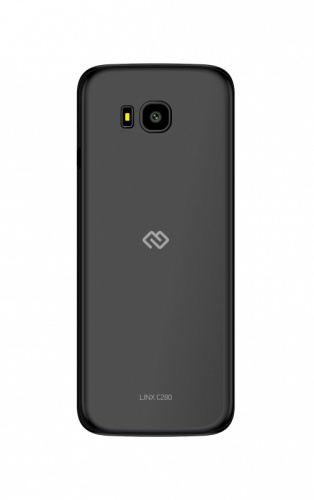 Мобильный телефон Digma C280 Linx 32Mb черный моноблок 2Sim 2.8" 240x320 0.3Mpix GSM900/1800 MP3 FM microSD max16Gb фото 5
