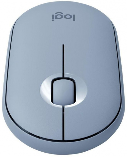 Мышь Logitech Pebble M350 синий оптическая (1000dpi) silent беспроводная BT/Radio USB для ноутбука (2but) фото 4