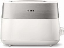 Тостер Philips HD2515 830Вт белый/стальной