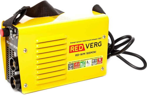 Сварочный аппарат RedVerg RD-WM 185MINI инвертор ММА DC 6.6кВт фото 2