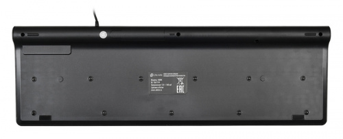 Клавиатура Оклик 480M черный/серый USB slim Multimedia (1067199) фото 6