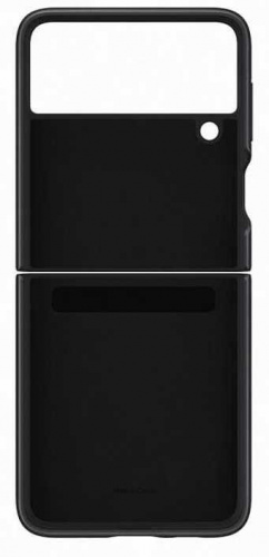 Чехол (клип-кейс) Samsung для Samsung Galaxy Z Flip3 Leather Cover черный (EF-VF711LBEGRU) фото 7