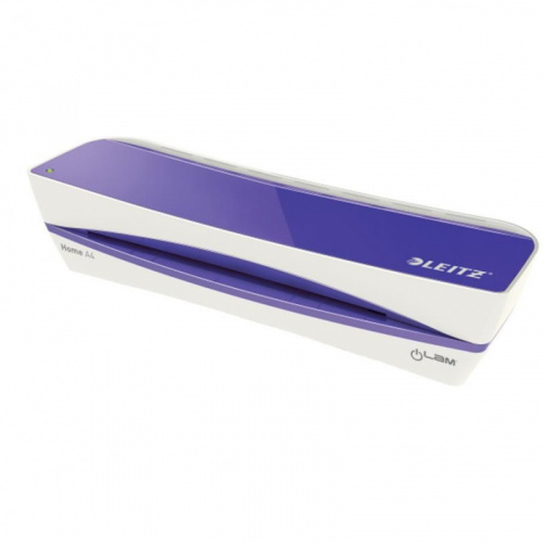 Ламинатор Leitz iLam Home фиолетовый/белый (73660065) A4 (75-100мкм) 30см/мин (2вал.) лам.фото реверс