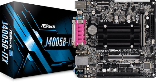 Материнская плата Asrock J4005B-ITX 2xDDR4 mini-ITX AC`97 8ch(7.1) GbLAN+VGA+HDMI фото 3