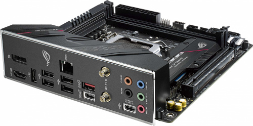Материнская плата Asus ROG STRIX B560-I GAMING WIFI Soc-1200 Intel B560 2xDDR4 mini-ITX AC`97 8ch(7.1) 2.5Gg+HDMI+DP фото 6