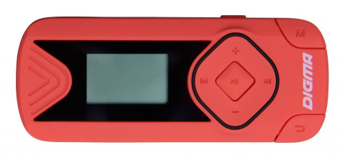 Плеер Flash Digma R3 8Gb красный/0.8"/FM/microSDHC/clip фото 11
