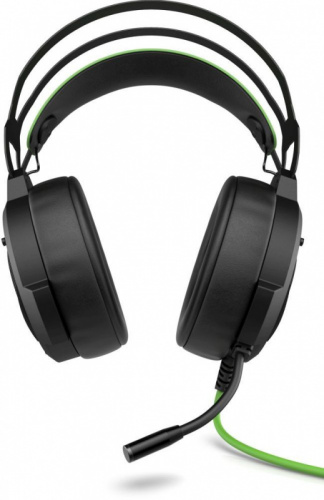 Наушники с микрофоном HP Pavilion Gaming 600 черный/зеленый 1.9м мониторные оголовье (4BX33AA) фото 2