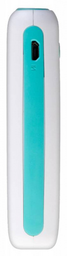 Мобильный аккумулятор Buro RC-5000WB Li-Ion 5000mAh 1A белый/голубой 1xUSB фото 7