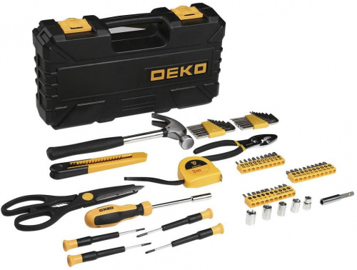 Набор инструментов Deko PRO DKMT62 62 предметов (жесткий кейс) фото 2