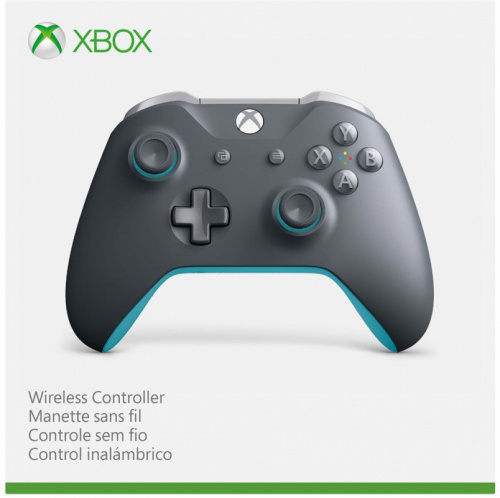 Геймпад Беспроводной Microsoft WL3-00106 серый/синий для: Xbox One фото 3