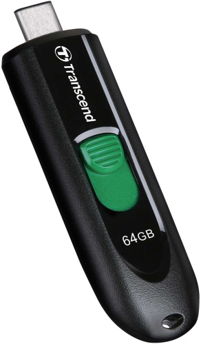 Флеш Диск Transcend 64GB Jetflash Type-C 790С TS64GJF790C USB3.0 черный фото 3