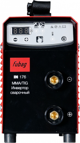 Сварочный аппарат Fubag IN 176 инвертор MMA DC/TIG DC 6кВт фото 2