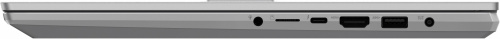 Ноутбук Asus Vivobook Pro 16X OLED N7600PC-L2025 Core i7 11370H 16Gb SSD512Gb NVIDIA GeForce RTX 3050 4Gb 16" OLED 4K (3840x2400) noOS silver WiFi BT Cam фото 10