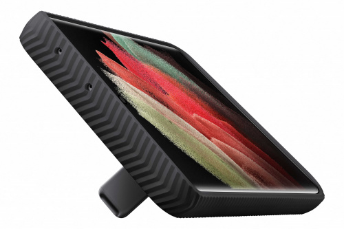 Чехол (клип-кейс) Samsung для Samsung Galaxy S21 Ultra Protective Standing Cover черный (EF-RG998CBEGRU) фото 2