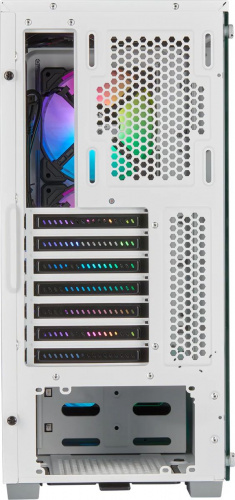 Корпус Corsair iCUE 220T RGB белый/серый без БП ATX 3x120mm 4x140mm 2xUSB3.0 audio bott PSU фото 4