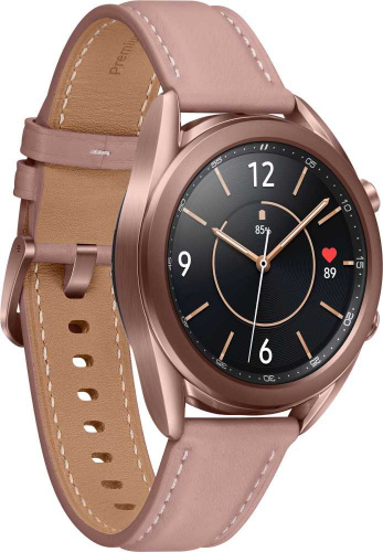 Смарт-часы Samsung Galaxy Watch 3 41мм 1.2" Super AMOLED бронзовый (SM-R850NZDACIS) фото 6