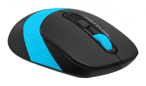 Клавиатура + мышь A4Tech Fstyler FG1010 клав:черный/синий мышь:черный/синий USB беспроводная Multimedia (FG1010 BLUE) фото 7