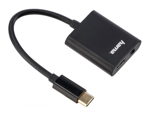 Разветвитель USB 2.0 Hama 1порт. черный (00135748) фото 3