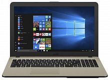 Ноутбук Asus VivoBook X540NV-GQ004T Pentium N4200/4Gb/500Gb/nVidia GeForce 920MX 2Gb/15.6"/HD (1366x768)/Windows 10/black/WiFi/BT/Cam