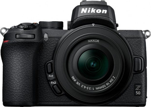 Фотоаппарат Nikon Z50 черный 20.9Mpix 3.2" 4K WiFi Nikkor Z DX 16-50mm VR + FTZ EN-EL25