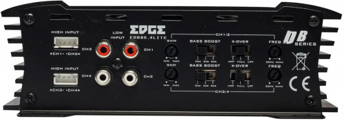 Усилитель автомобильный Edge EDB80.4LITE-E0 четырехканальный фото 4