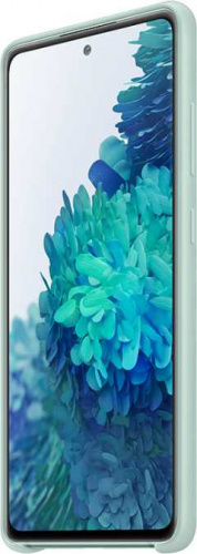 Чехол (клип-кейс) Samsung для Samsung Galaxy S20 FE Silicone Cover мятный (EF-PG780TMEGRU) фото 6