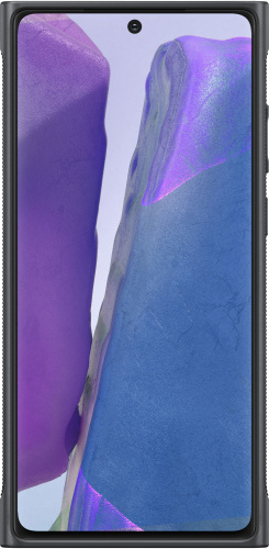 Чехол (клип-кейс) Samsung для Samsung Galaxy Note 20 Clear Protective Cover черный (EF-GN980CBEGRU) фото 3