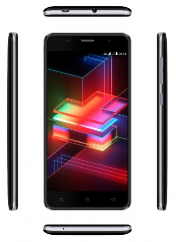 Смартфон Digma X1 Pro 3G Linx 16Gb 2Gb черный моноблок 3G 2Sim 5" 720x1280 Android 8.1 8Mpix WiFi GPS GSM900/1800 GSM1900 TouchSc MP3 FM microSDXC max64Gb фото 2