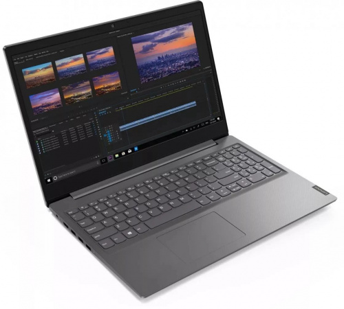 Ноутбук Lenovo V15-IGL Celeron N4120 4Gb SSD128Gb Intel UHD Graphics 600 15.6" TN HD (1366x768) Windows 10 Home grey WiFi BT Cam фото 7