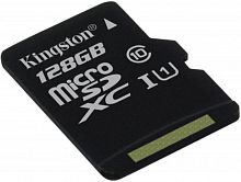 Флеш карта microSDXC 128Gb Class10 Kingston SDCS/128GBSP Canvas Select w/o adapter
