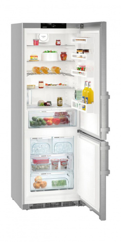 Холодильник Liebherr CNef 5745 серебристый (двухкамерный) фото 2