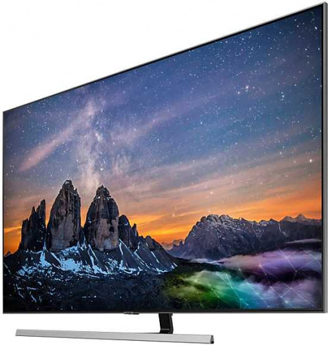 Телевизор QLED Samsung 65" QE65Q80RAUXRU Q серебристый/CURVED/Ultra HD/1200Hz/DVB-T2/DVB-C/DVB-S2/USB/WiFi/Smart TV (RUS) фото 7
