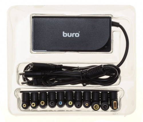 Блок питания Buro BUM-0220B65 автоматический 65W 18.5V-20V 11-connectors 3.25A 1xUSB 2.4A от бытовой электросети LED индикатор фото 5