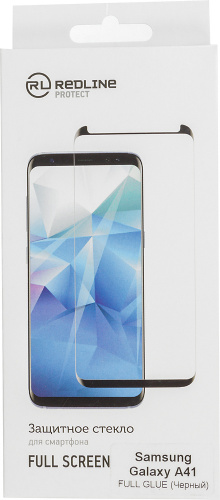 Защитное стекло для экрана Redline для Samsung Galaxy A41 прозрачная 1шт. (УТ000020413) фото 2