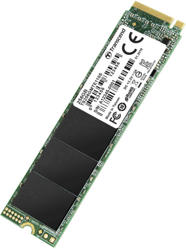 Накопитель SSD Transcend PCIe 3.0 x4 256GB TS256GMTE110S M.2 2280 фото 3