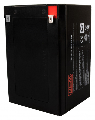 Батарея для ИБП Powercom PM-12-12 12В 12Ач фото 3