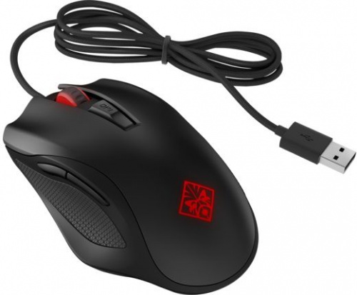 Мышь HP Omen 600 черный/красный оптическая USB (6but) фото 2