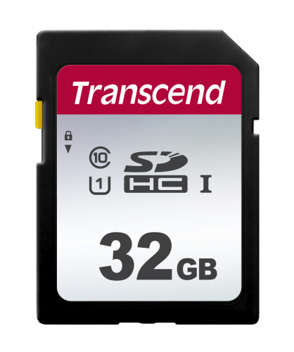 Флеш карта SDHC 32GB Transcend TS32GSDC300S w/o adapter